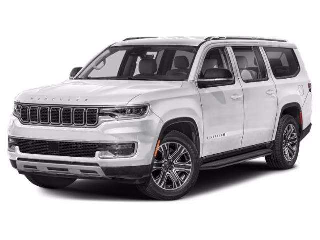 2024 Bright White Clearcoat Jeep Wagoneer L Series II RWD SUV