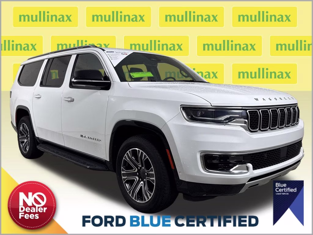 2024 Bright White Clearcoat Jeep Wagoneer L Series II RWD SUV