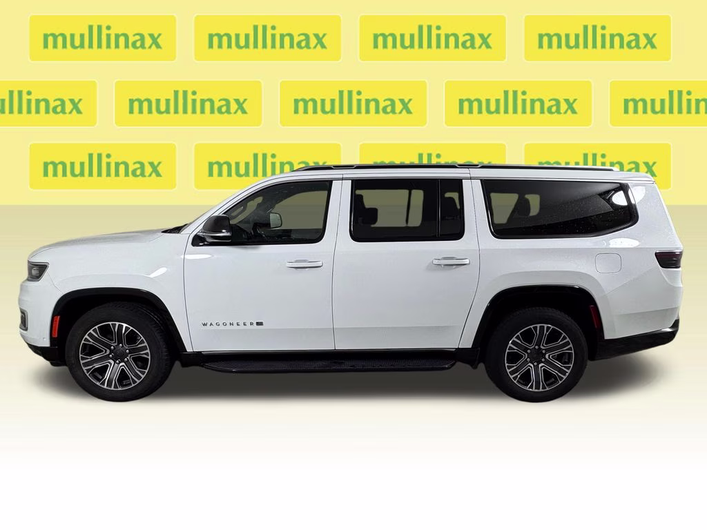 2024 Bright White Clearcoat Jeep Wagoneer L Series II RWD SUV