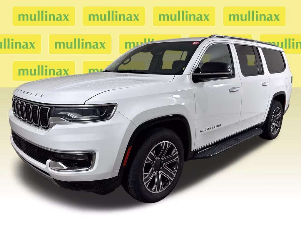 2024 Bright White Clearcoat Jeep Wagoneer L Series II RWD SUV