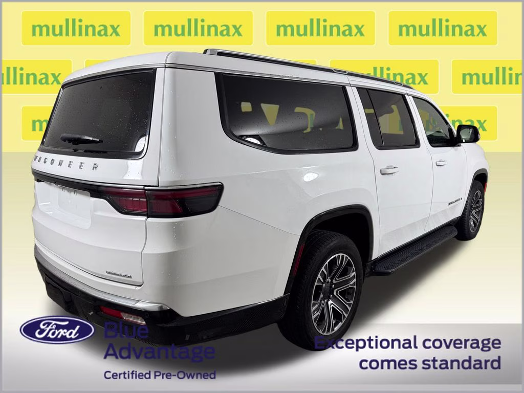 2024 Bright White Clearcoat Jeep Wagoneer L Series II RWD SUV