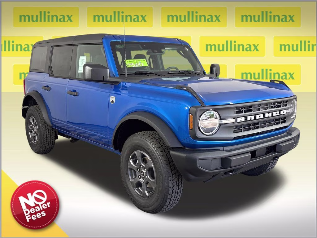 2026 Velocity Blue Metallic Ford Bronco Big Bend 4X4 SUV