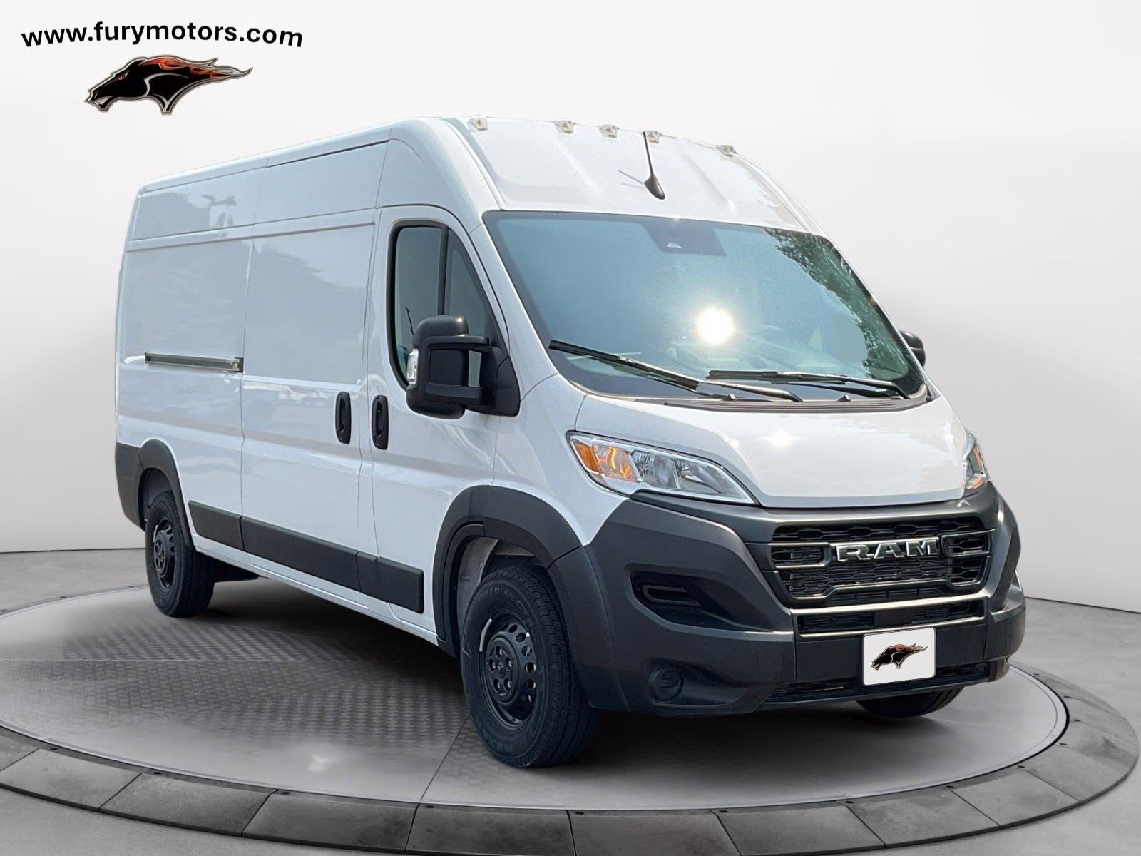 2024 Bright White Clearcoat Ram ProMaster 2500 High Roof FWD Van