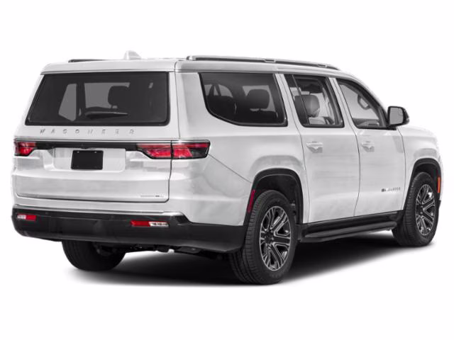 2024 Bright White Clearcoat Jeep Wagoneer L Series II RWD SUV