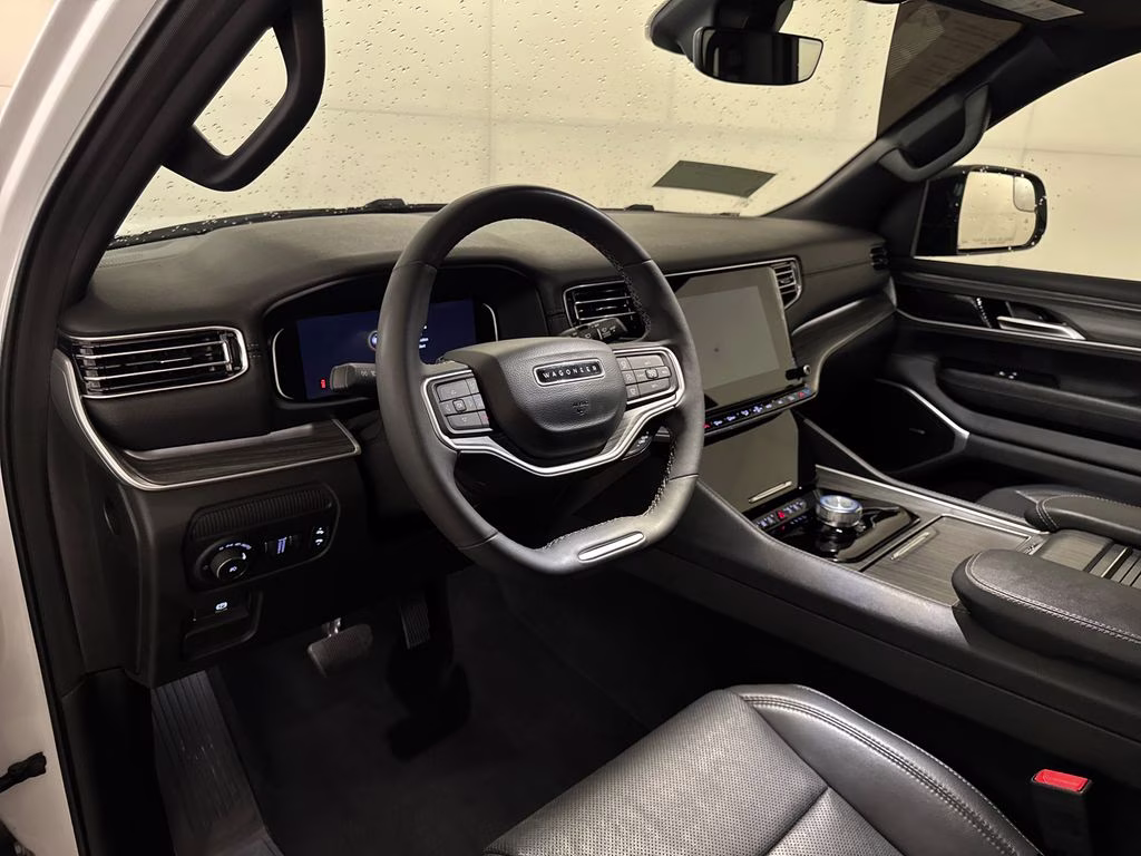 2024 Bright White Clearcoat Jeep Wagoneer L Series II RWD SUV