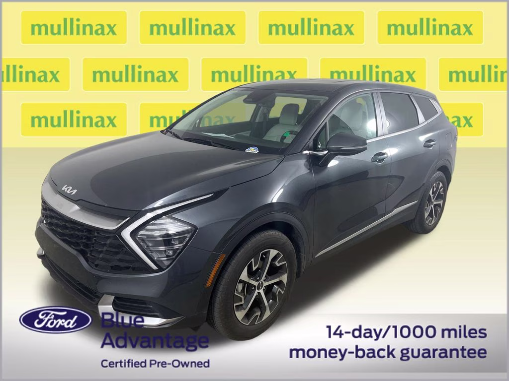 2025 Gravity Gray Kia Sportage EX FWD SUV