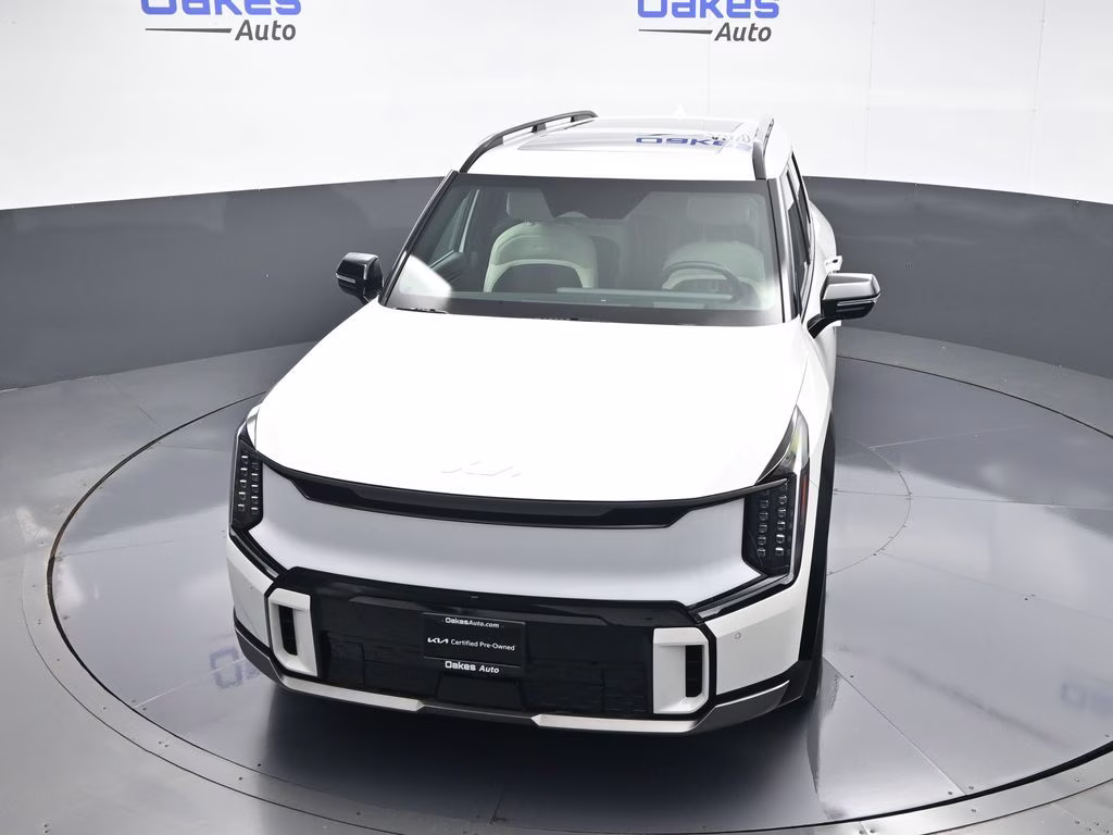 2024 Snow White Pearl Kia EV9 GT-Line AWD SUV
