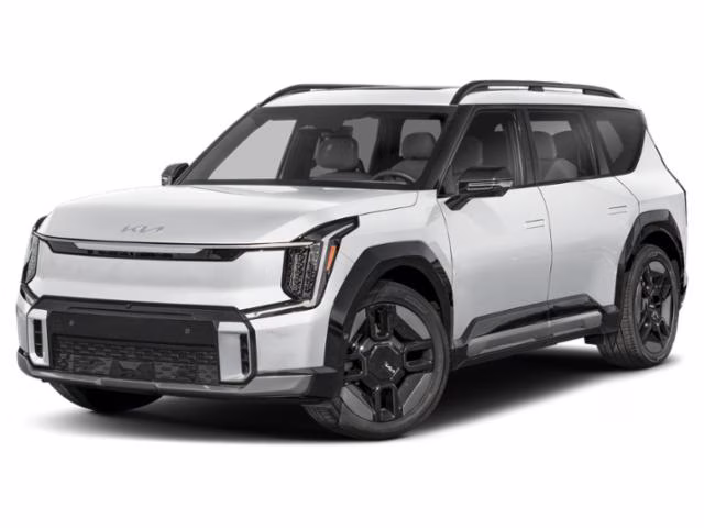 2024 Snow White Pearl Kia EV9 GT-Line AWD SUV