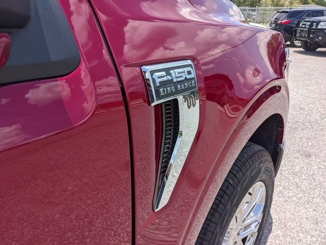 2026 Ruby Red Metallic Tinted Clearcoat Ford F-150 King Ranch 4X4 Truck