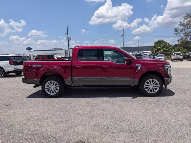 2026 Ruby Red Metallic Tinted Clearcoat Ford F-150 King Ranch 4X4 Truck