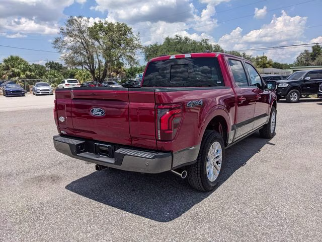 2026 Ruby Red Metallic Tinted Clearcoat Ford F-150 King Ranch 4X4 Truck
