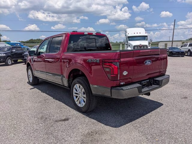 2026 Ruby Red Metallic Tinted Clearcoat Ford F-150 King Ranch 4X4 Truck