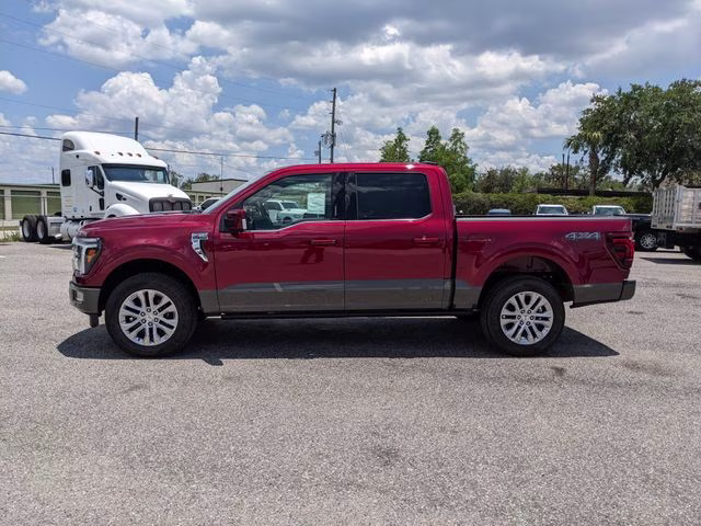 2026 Ruby Red Metallic Tinted Clearcoat Ford F-150 King Ranch 4X4 Truck