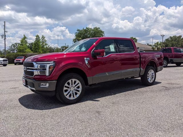 2026 Ruby Red Metallic Tinted Clearcoat Ford F-150 King Ranch 4X4 Truck