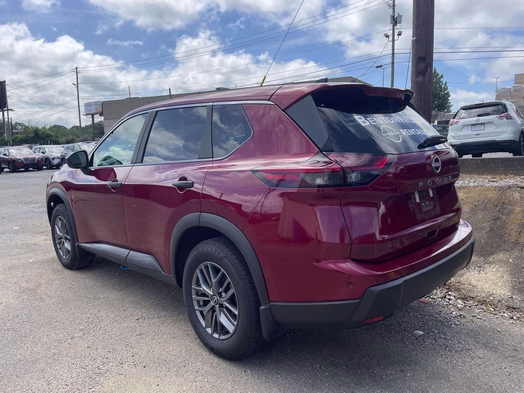 2025 Scarlet Ember Tintcoat Nissan Rogue S FWD SUV