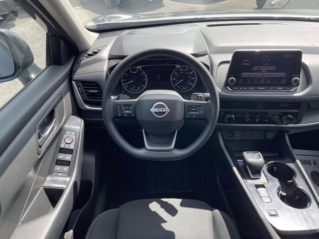 2025 Gun Metallic Nissan Rogue S FWD SUV