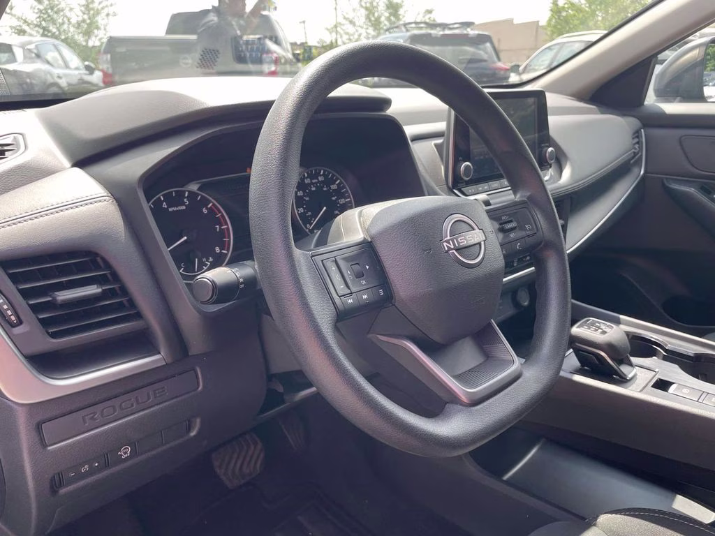2025 Gun Metallic Nissan Rogue S FWD SUV