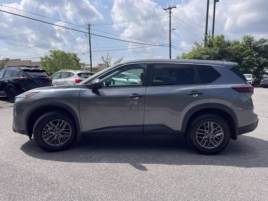 2025 Gun Metallic Nissan Rogue S FWD SUV