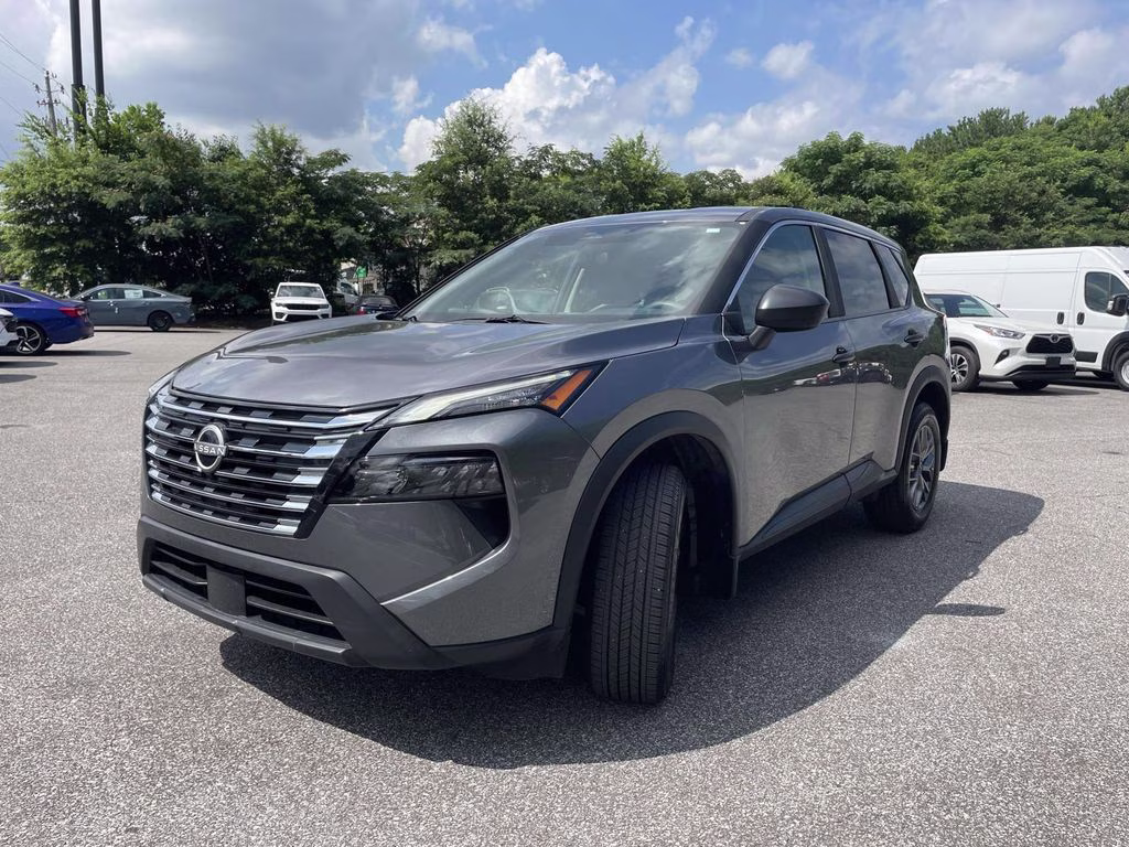 2025 Gun Metallic Nissan Rogue S FWD SUV