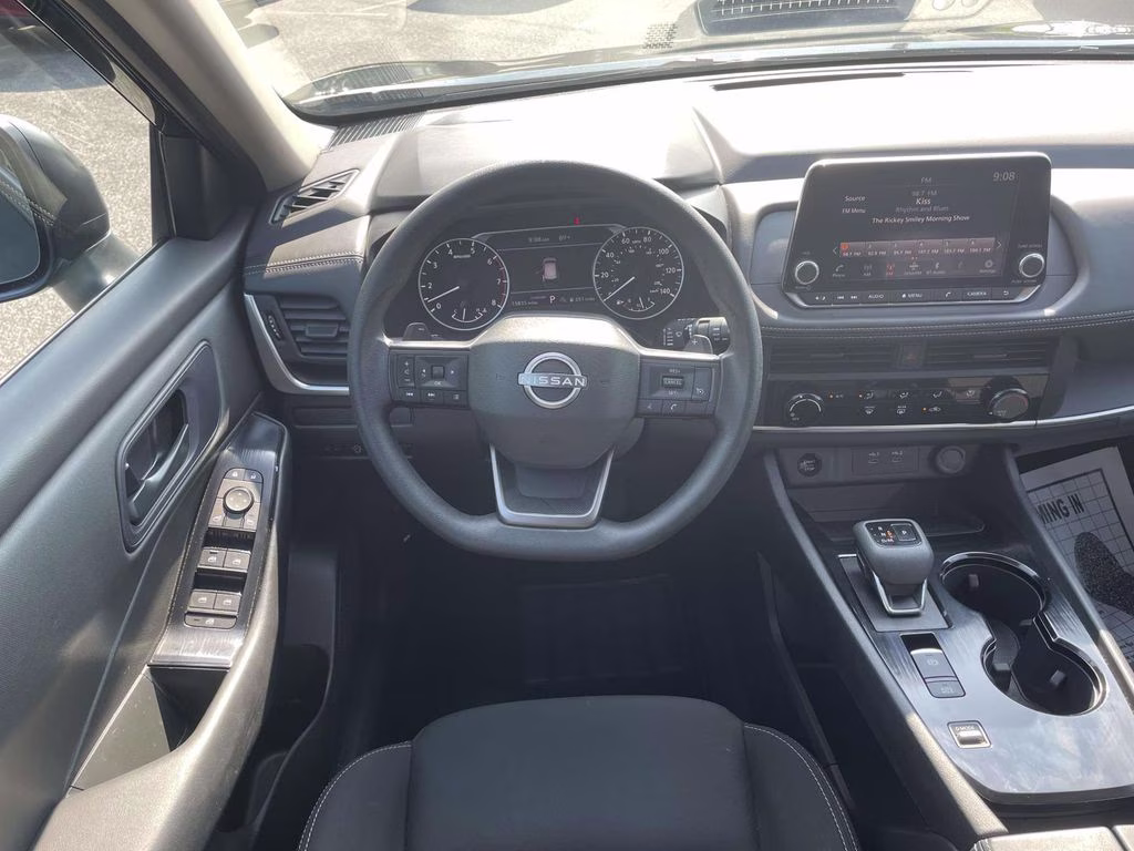 2025 Super Black Nissan Rogue S FWD SUV