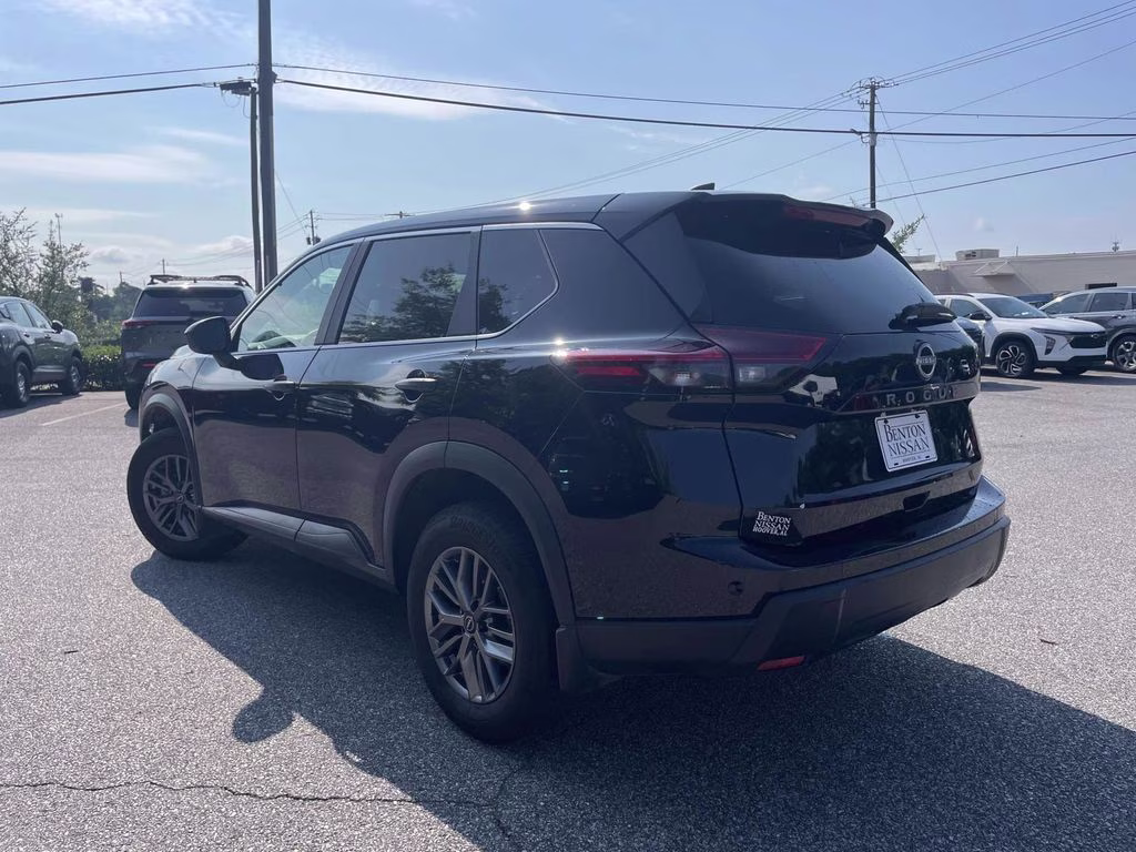 2025 Super Black Nissan Rogue S FWD SUV