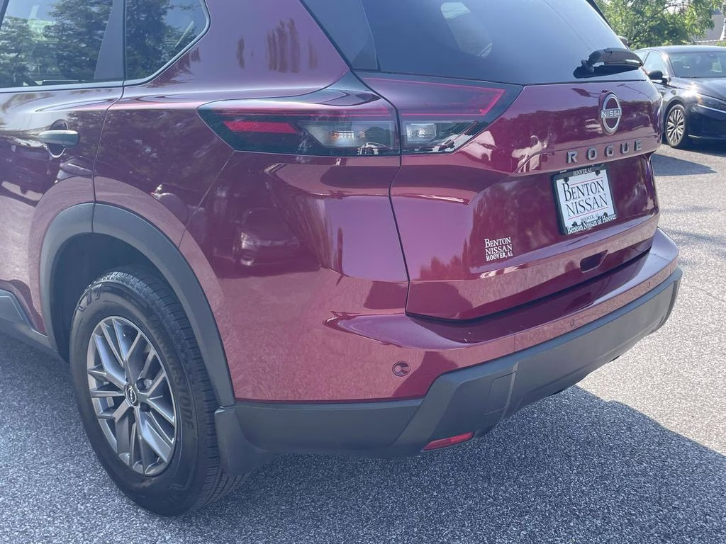 2025 Scarlet Ember Tintcoat Nissan Rogue S FWD SUV