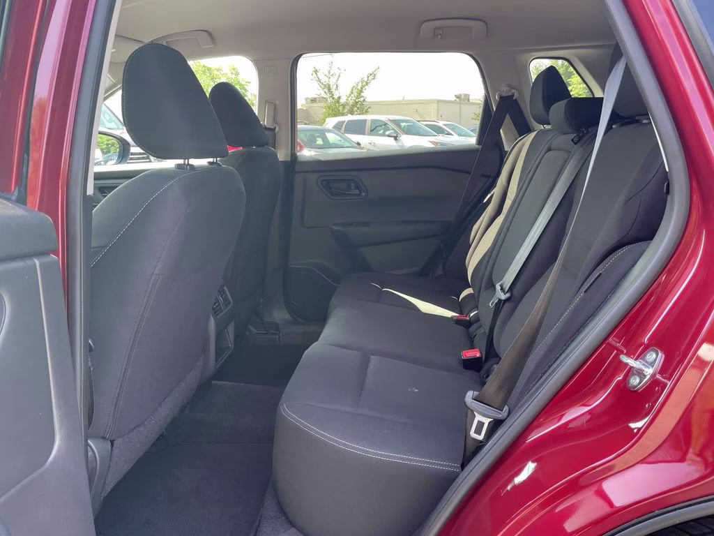 2025 Scarlet Ember Tintcoat Nissan Rogue S FWD SUV