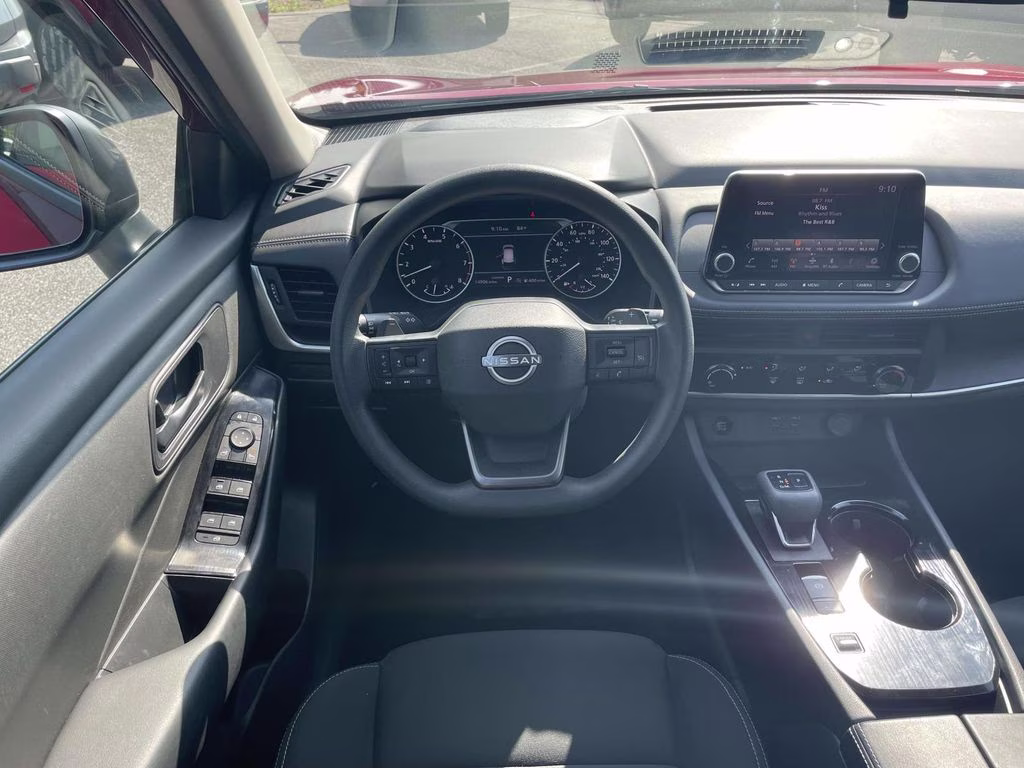 2025 Scarlet Ember Tintcoat Nissan Rogue S FWD SUV