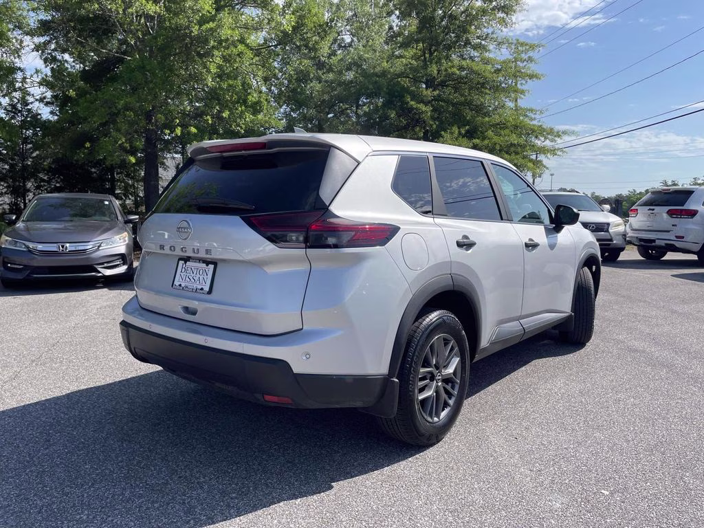 2025 Brilliant Silver Metallic Nissan Rogue S FWD SUV