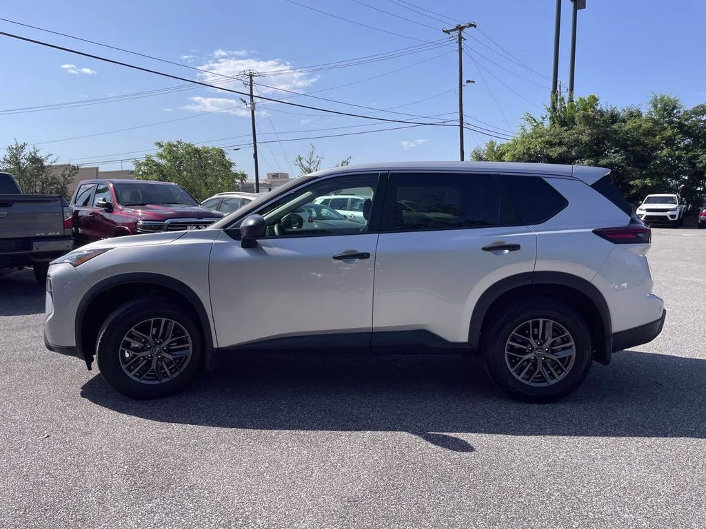 2025 Brilliant Silver Metallic Nissan Rogue S FWD SUV