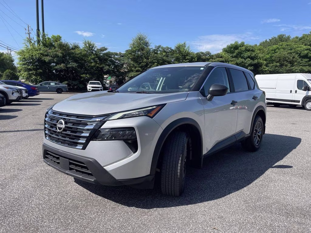 2025 Brilliant Silver Metallic Nissan Rogue S FWD SUV