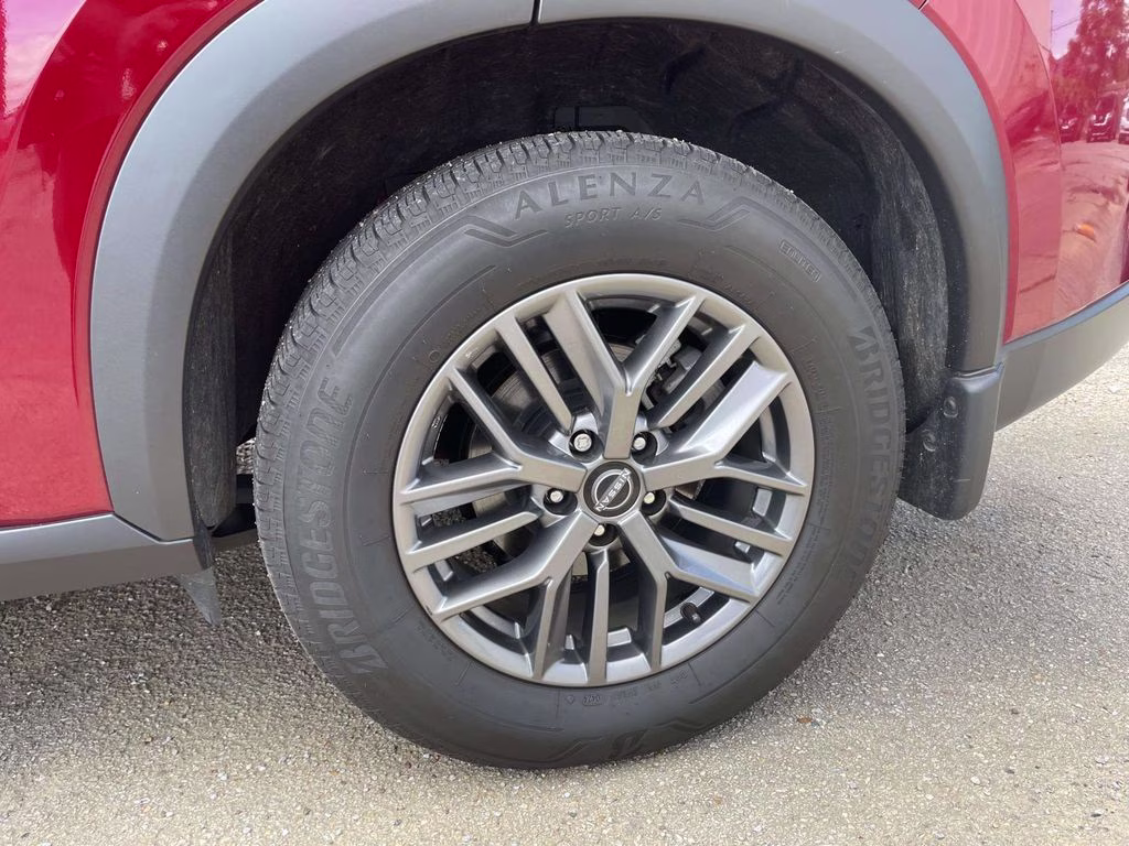 2025 Scarlet Ember Tintcoat Nissan Rogue S FWD SUV