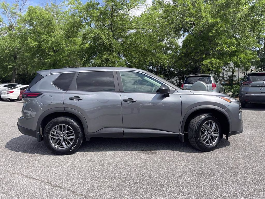 2025 Gun Metallic Nissan Rogue S FWD SUV