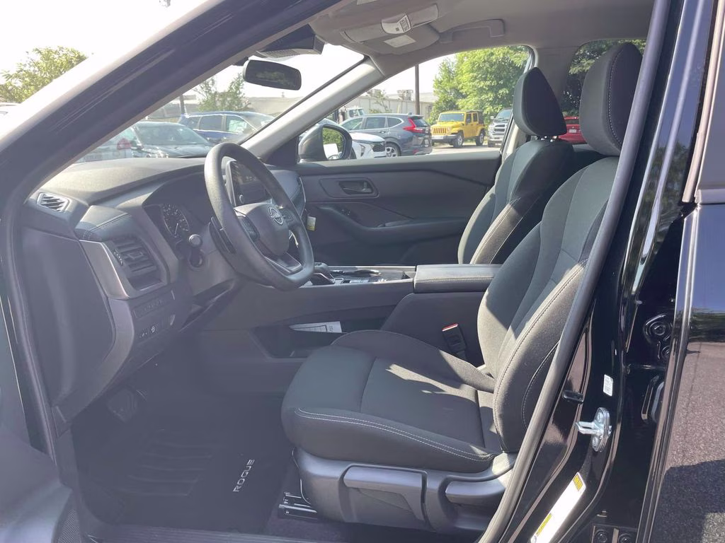 2025 Super Black Nissan Rogue S FWD SUV