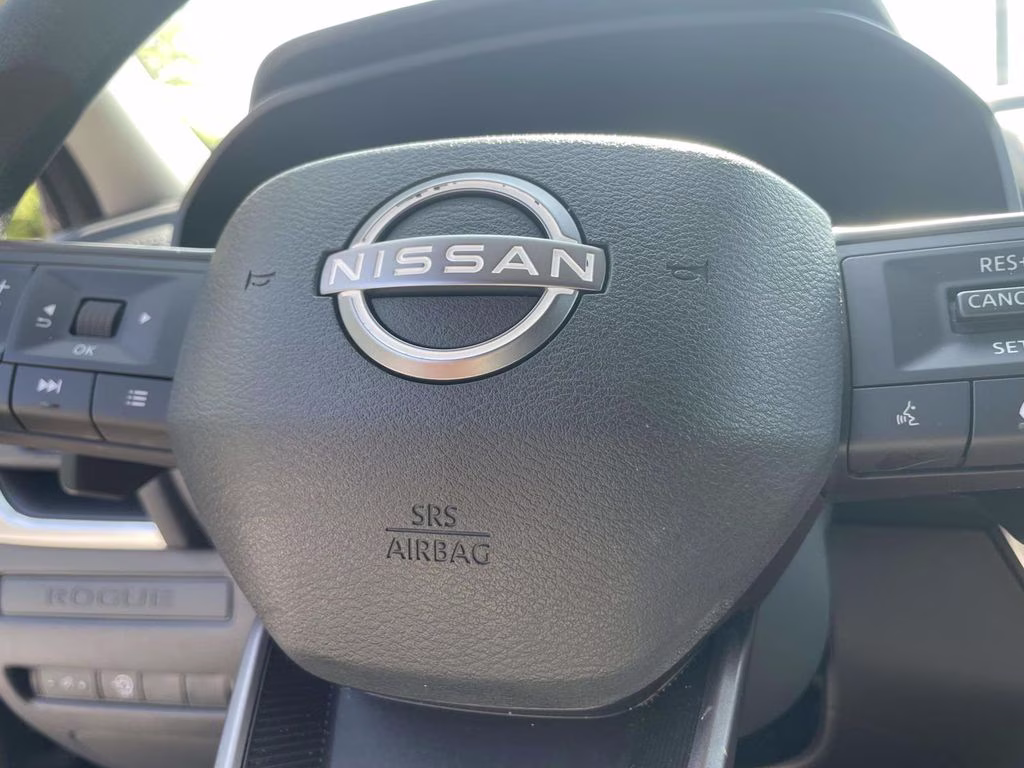 2025 Super Black Nissan Rogue S FWD SUV