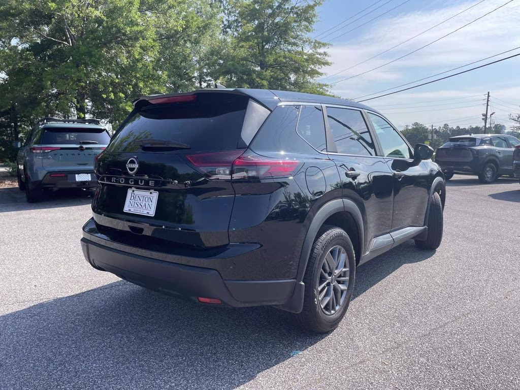 2025 Super Black Nissan Rogue S FWD SUV