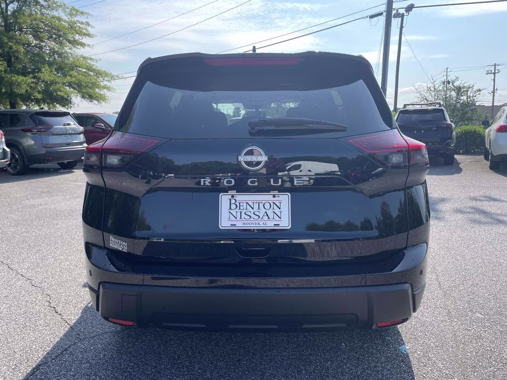 2025 Super Black Nissan Rogue S FWD SUV