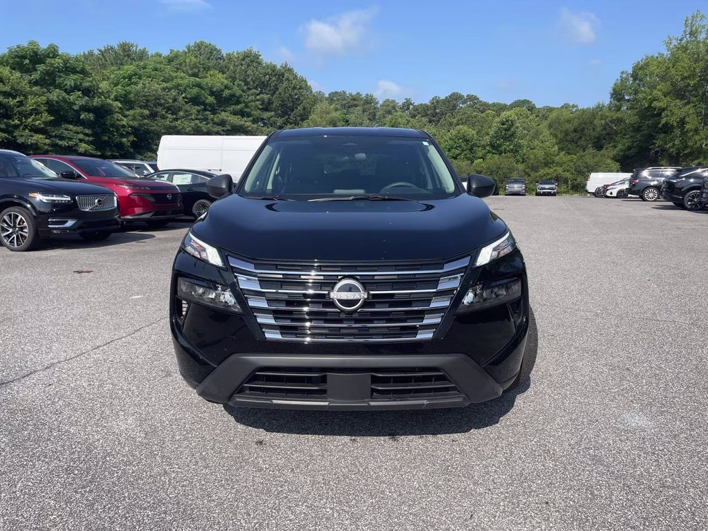 2025 Super Black Nissan Rogue S FWD SUV