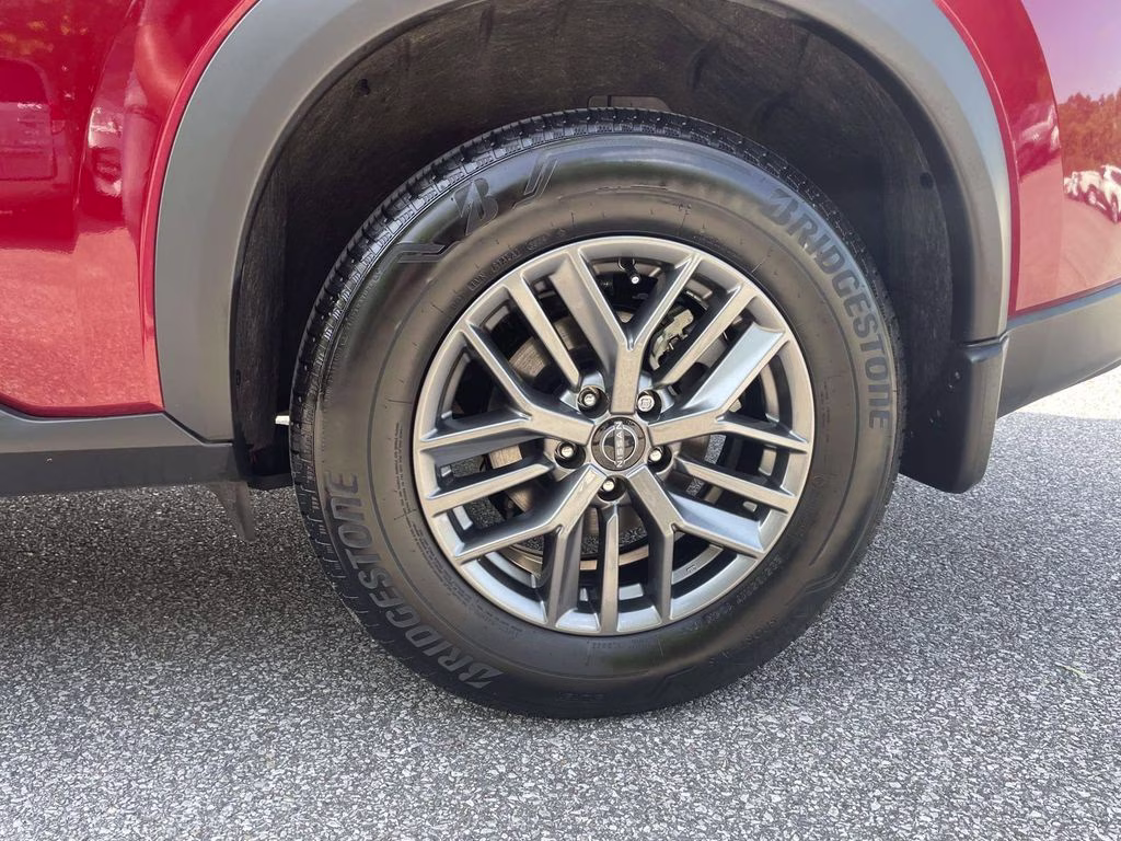 2025 Scarlet Ember Tintcoat Nissan Rogue S FWD SUV