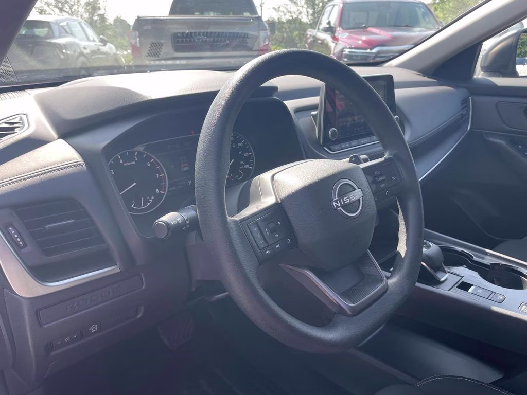2025 Scarlet Ember Tintcoat Nissan Rogue S FWD SUV