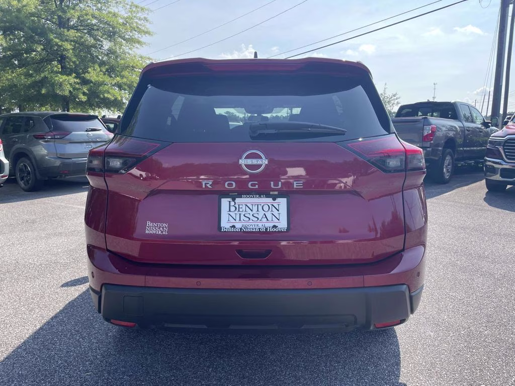 2025 Scarlet Ember Tintcoat Nissan Rogue S FWD SUV