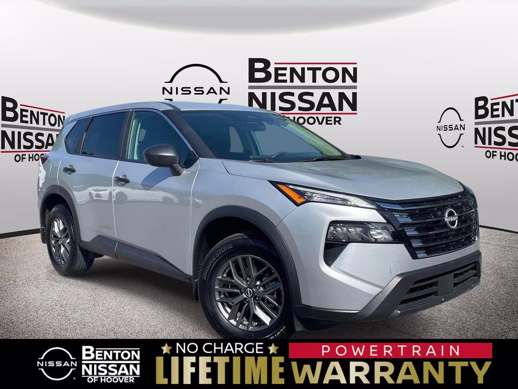 2025 Brilliant Silver Metallic Nissan Rogue S FWD SUV