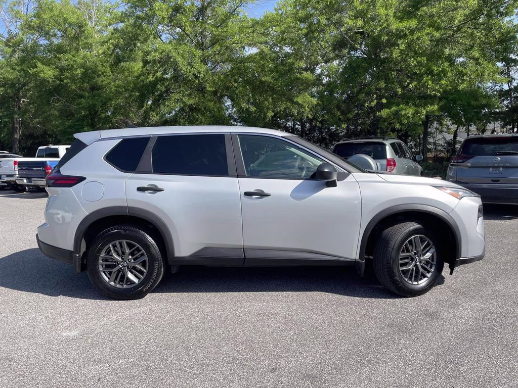 2025 Brilliant Silver Metallic Nissan Rogue S FWD SUV