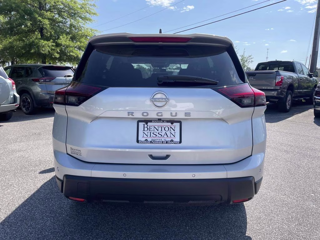 2025 Brilliant Silver Metallic Nissan Rogue S FWD SUV