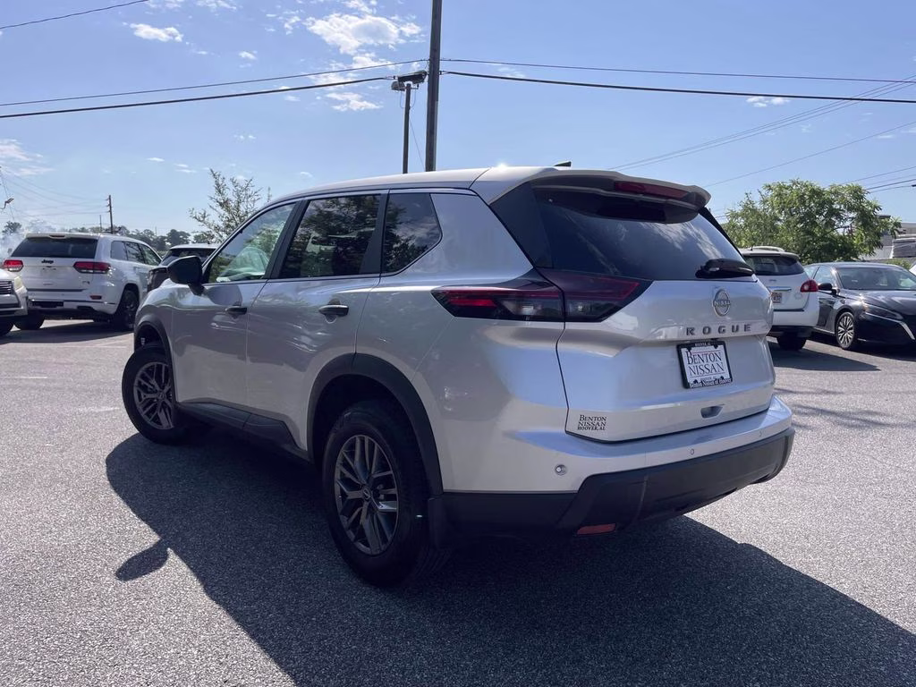 2025 Brilliant Silver Metallic Nissan Rogue S FWD SUV