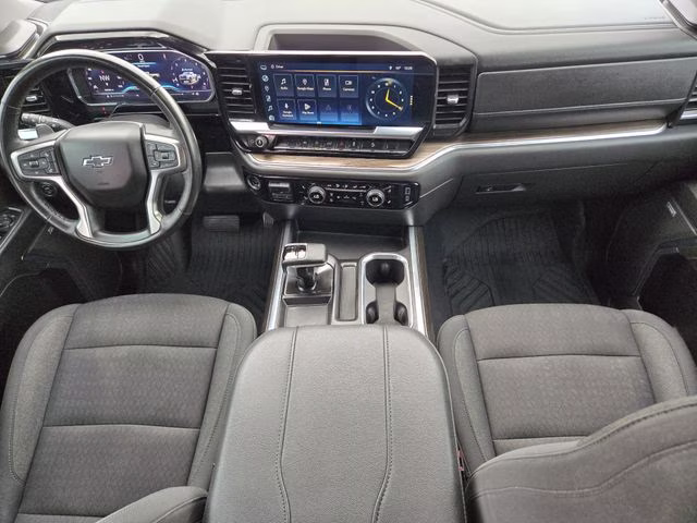 2024 Black Chevrolet Silverado 1500 LT Trail Boss 4X4 Truck