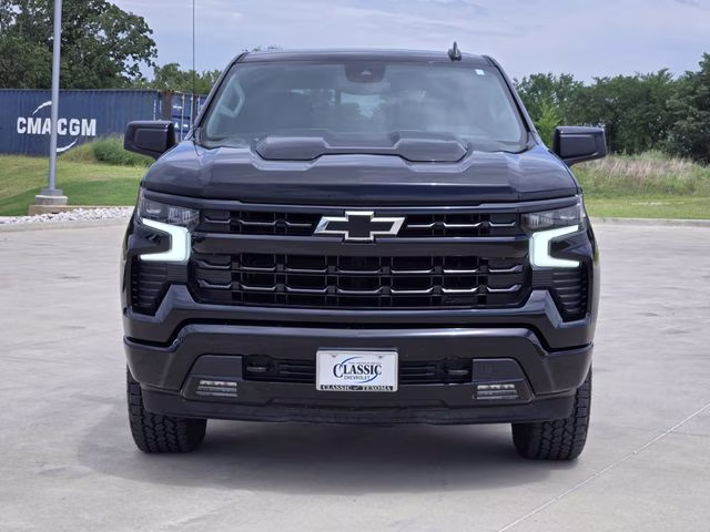 2024 Black Chevrolet Silverado 1500 LT Trail Boss 4X4 Truck