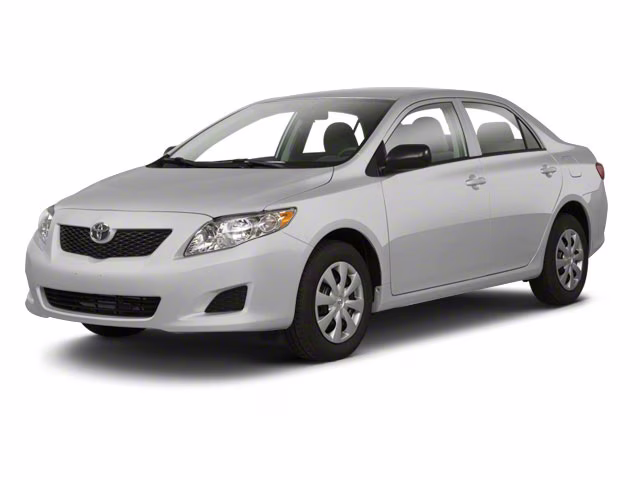 2010 Classic Silver Metallic Toyota Corolla LE FWD
