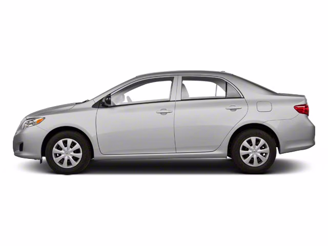 2010 Classic Silver Metallic Toyota Corolla LE FWD