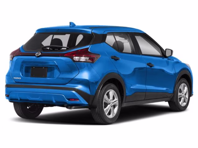 2021 Electric Blue Metallic Nissan Kicks S FWD